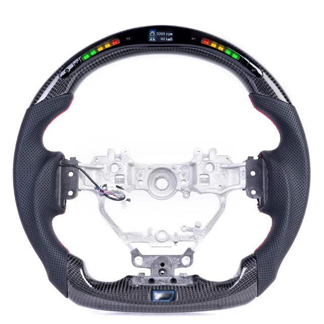 Mitsubishi Lancer 2010-2024 LED/Carbon Fiber Steering Wheel