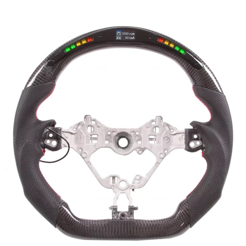 BRZ/86/FRS  12-16 Carbon Fiber/LED Steering Wheel